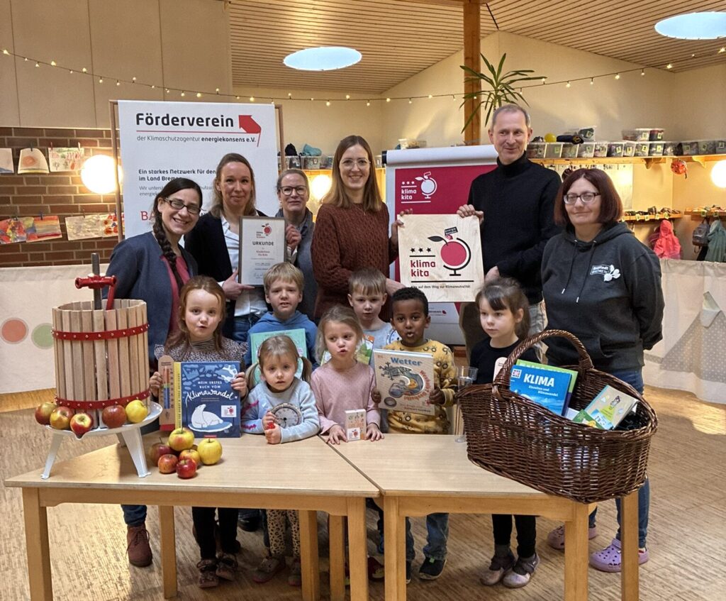 Link zum Beitrag: Fin Kids erhalten klima:kita Siegel